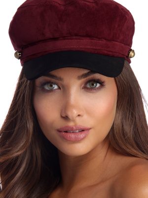 Color Block Cabby Hat