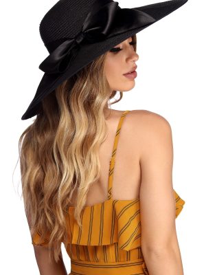 Classically Chic Floppy Derby Hat
