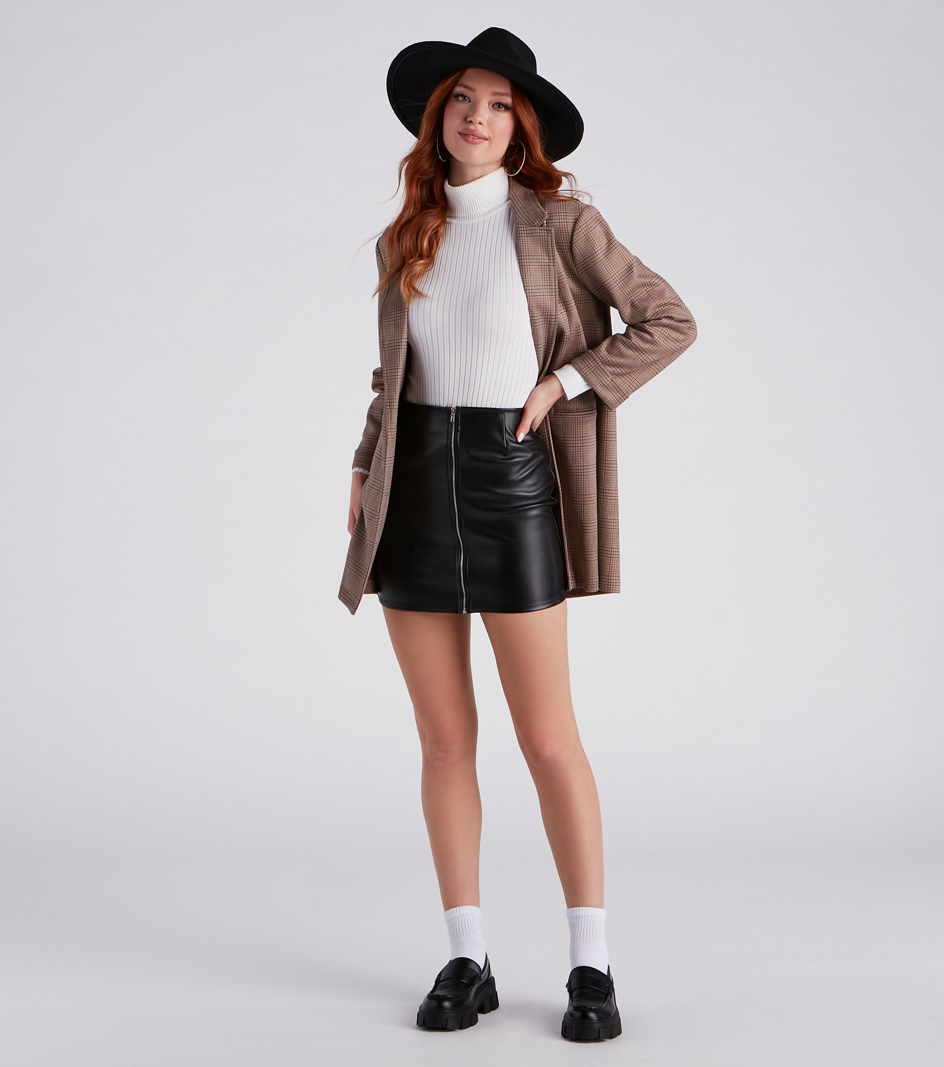 In Search Of Luxe Gold Leaf Trim Hat - Image 2