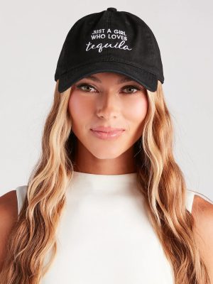 Just A Girl Who Loves Tequila Baseball Cap