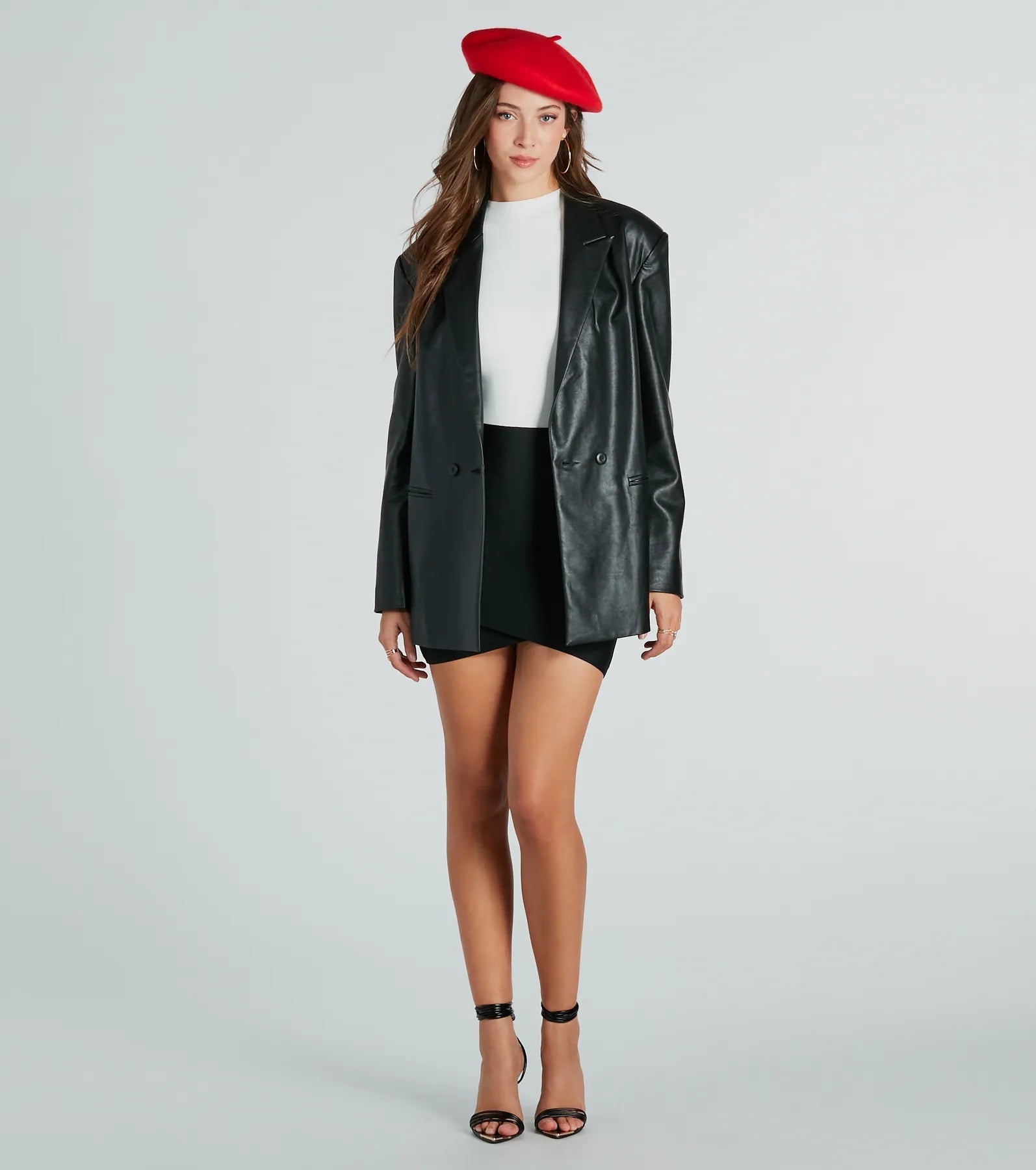 Parisian Girlie Wool Beret - Image 5
