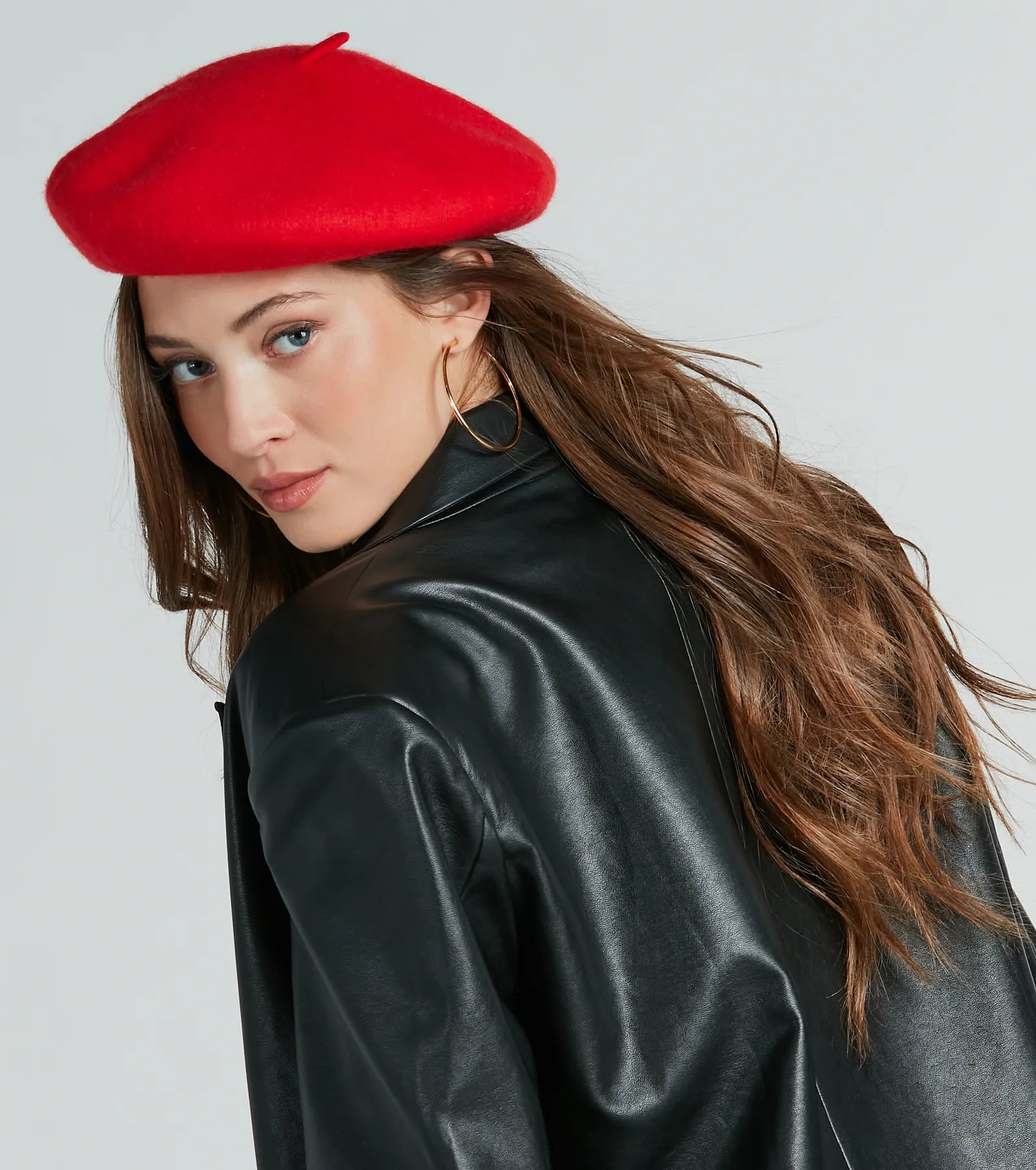 Parisian Girlie Wool Beret - Image 6