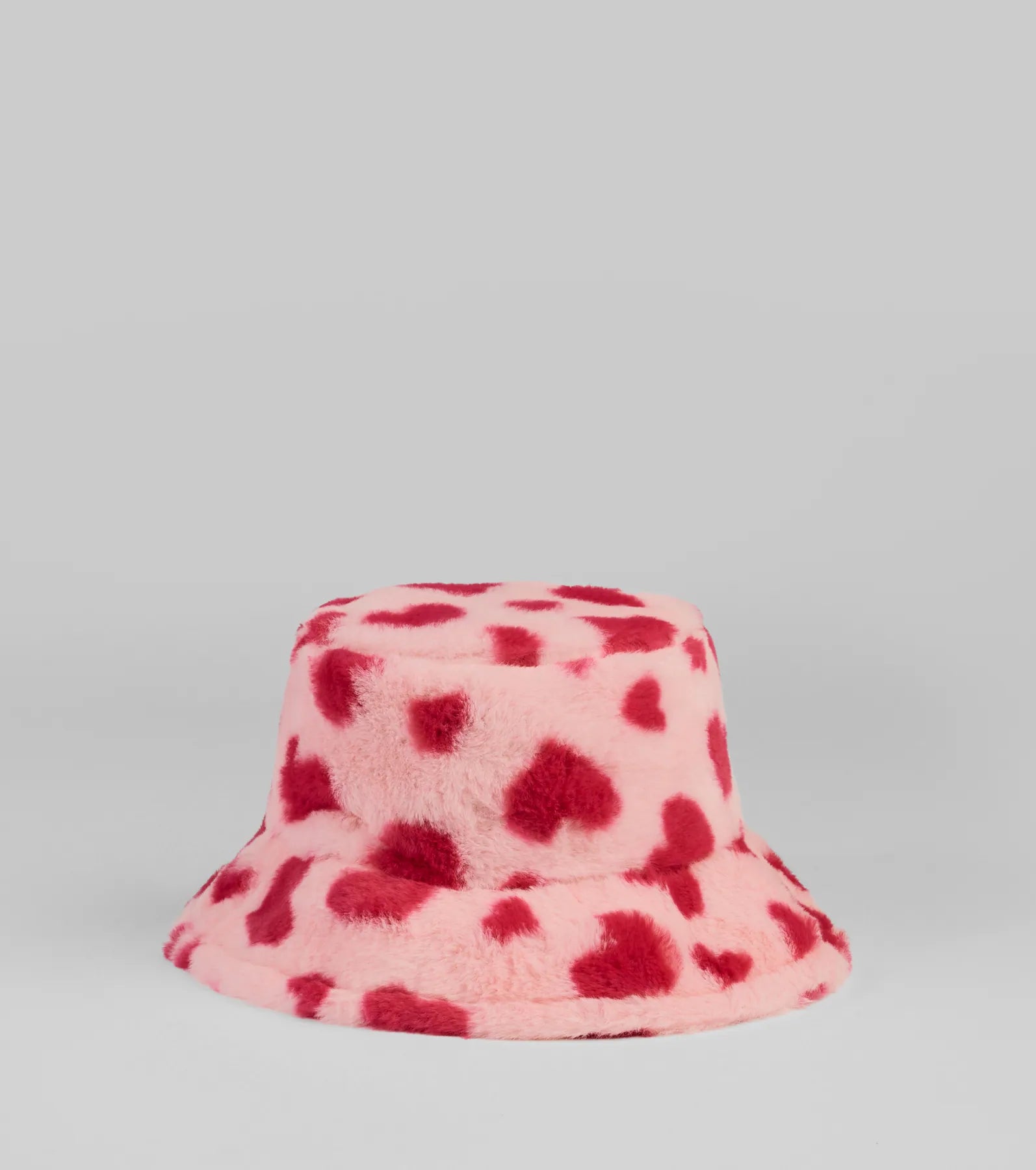 Heart For Cozy Faux Fur Bucket Hat - Image 3