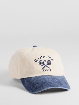 Hamptons Tennis Baseball Cap