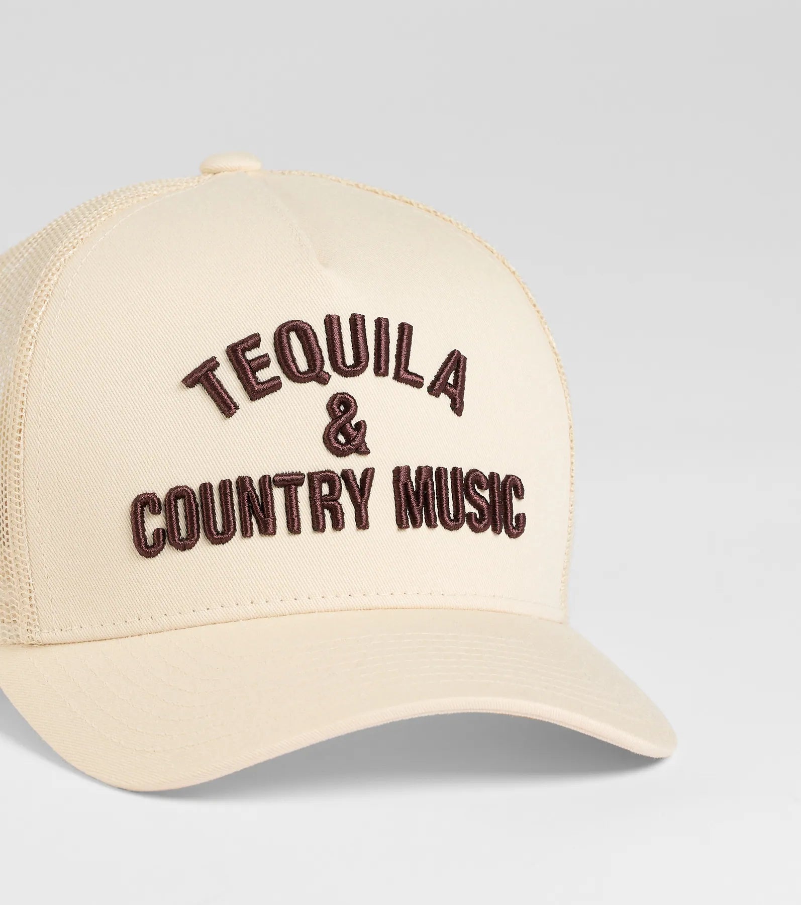 Tequila And Country Music Trucker Snap Back Hat - Image 3