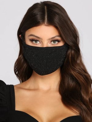 Glitter Face Mask