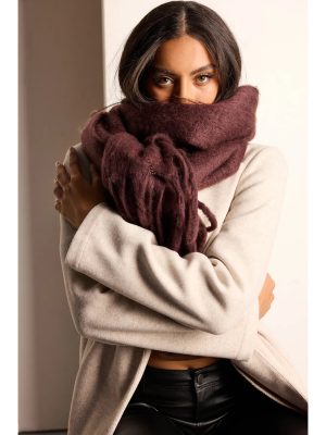 Layered In Luxe Oversized Fringe Scarf