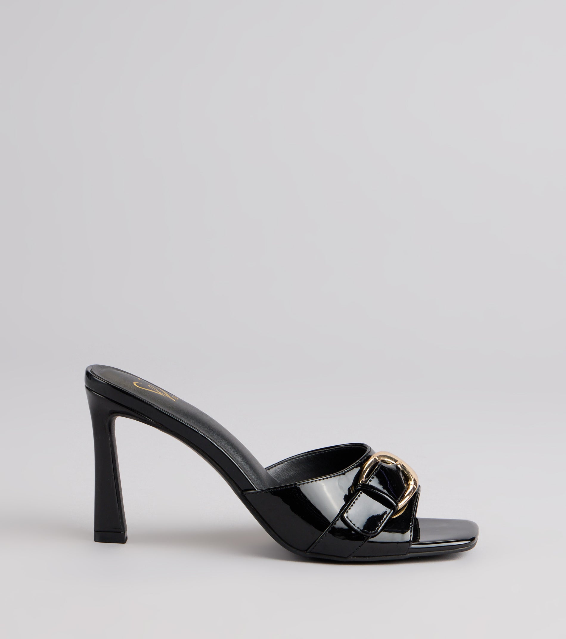 City Lights Buckle Heel Mules - Image 2