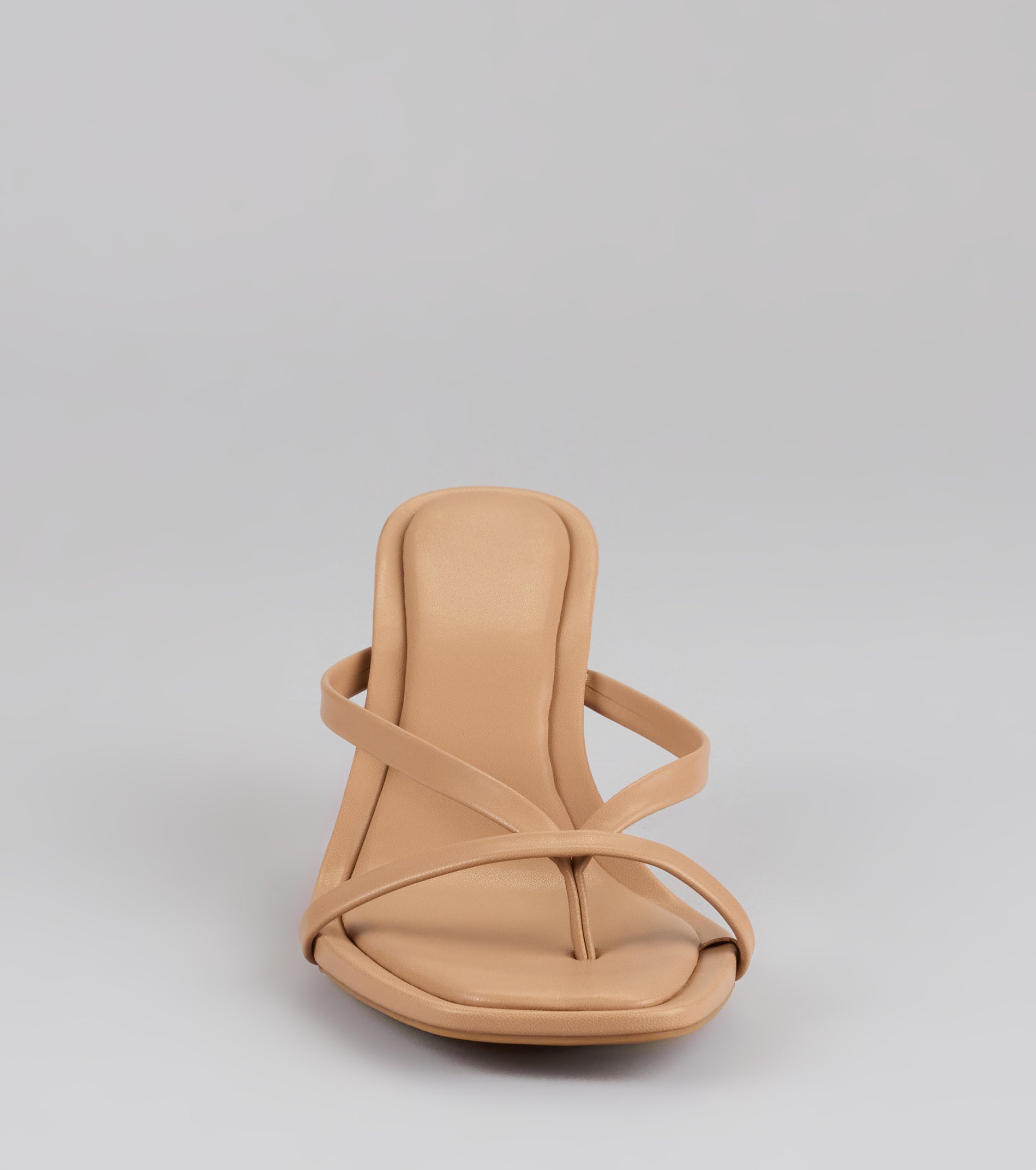 Sips And Sunshine Strappy Thong Mules - Image 3
