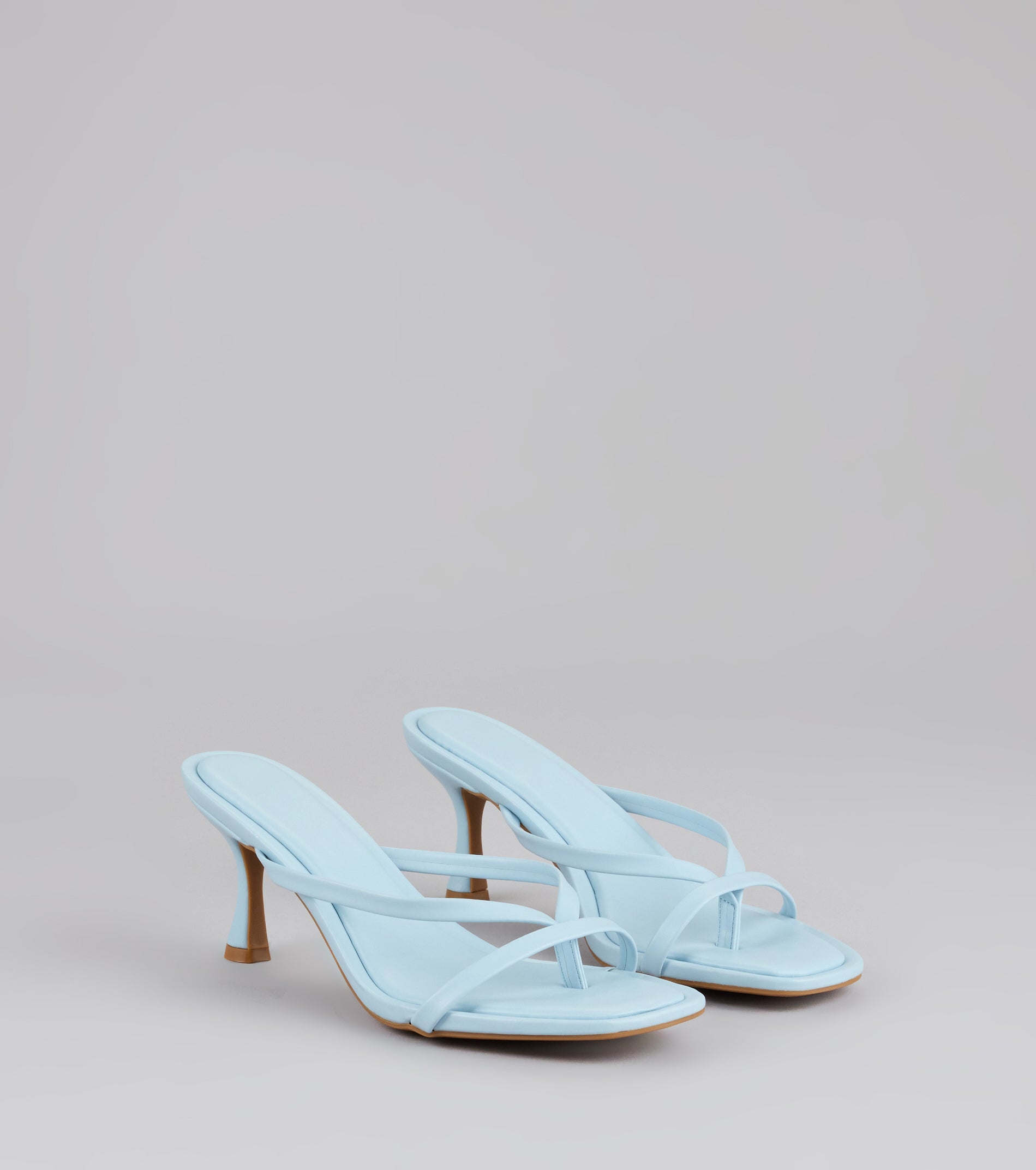 Sips And Sunshine Strappy Thong Mules - Image 5