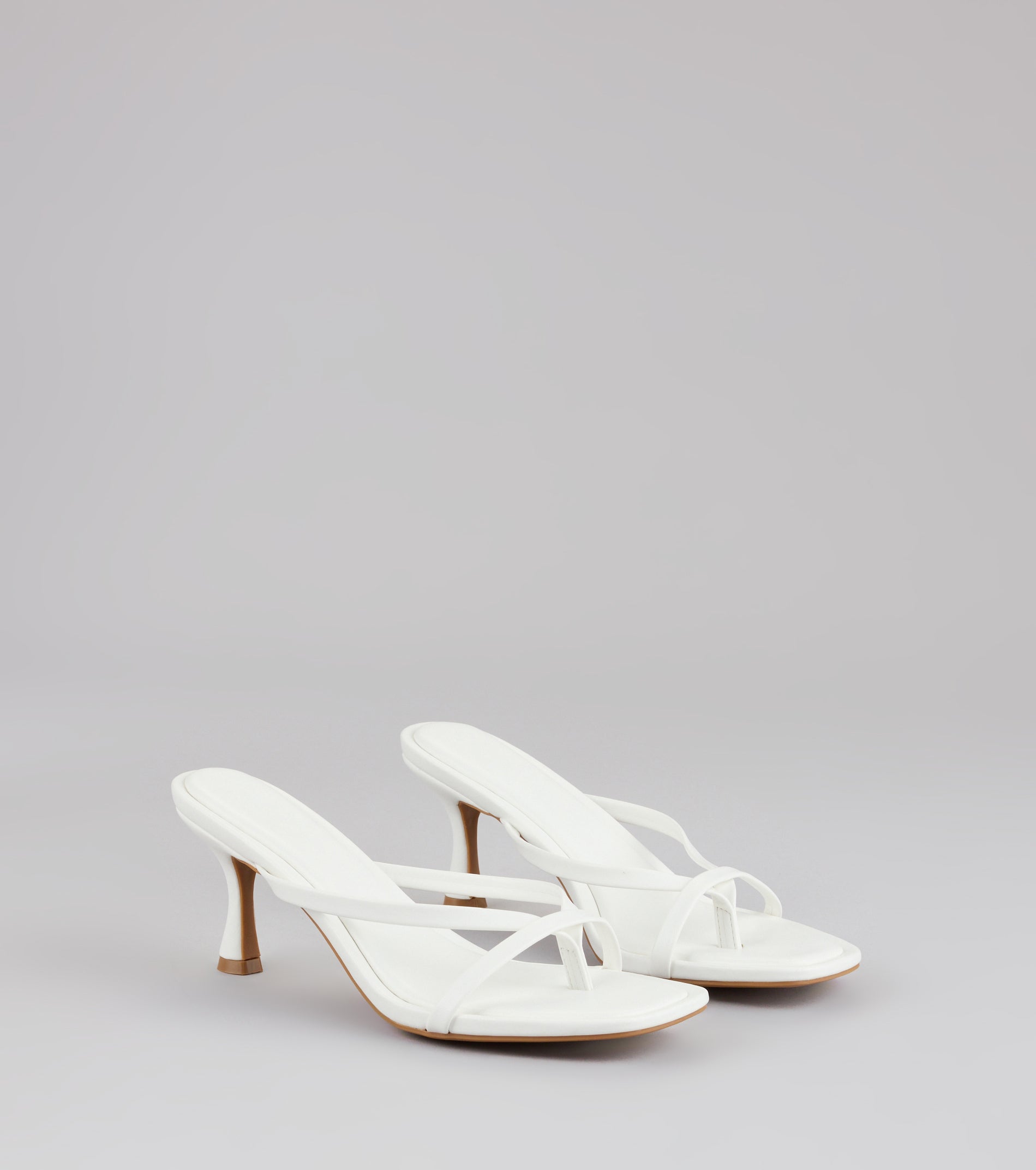 Sips And Sunshine Strappy Thong Mules - Image 9