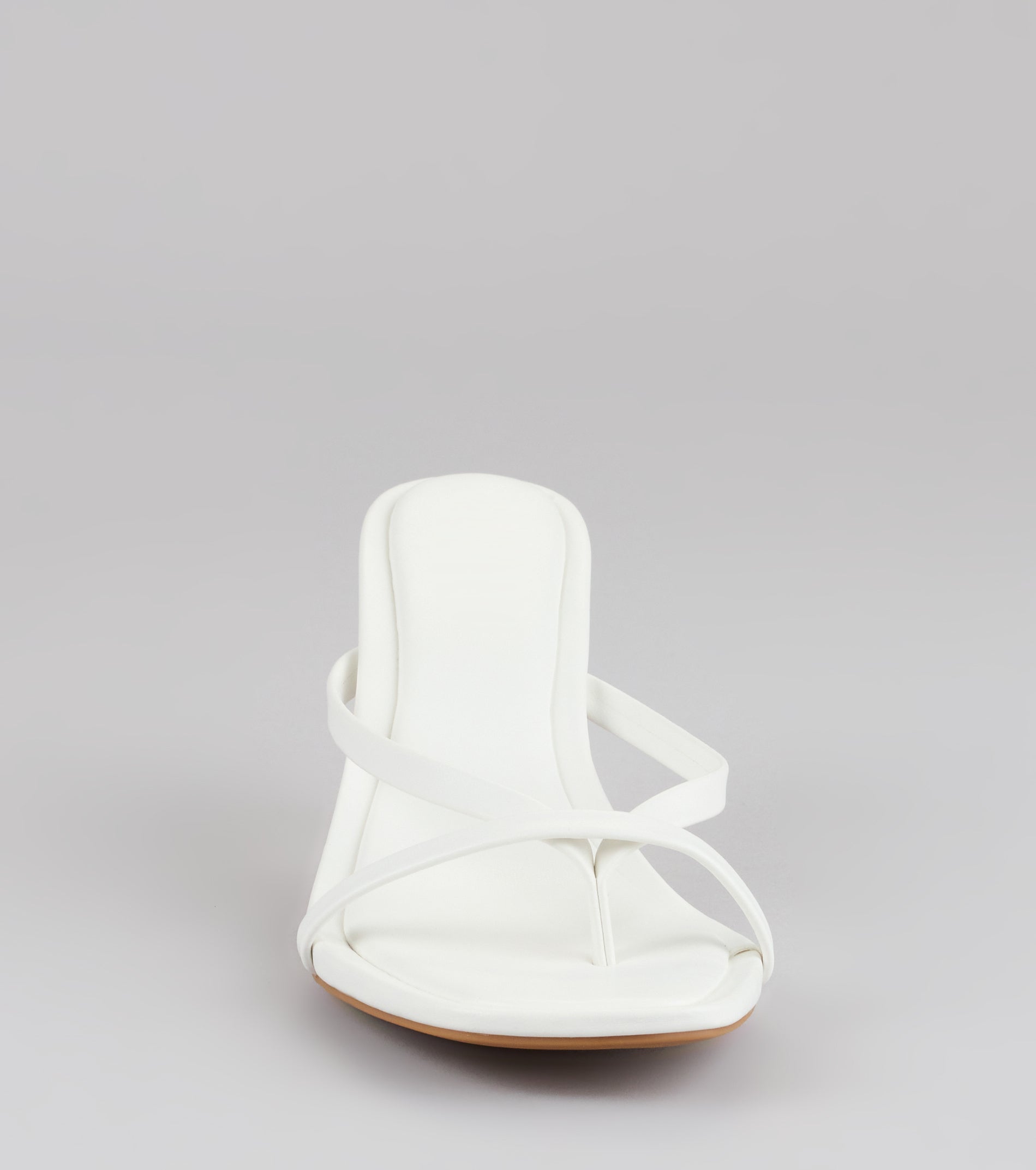 Sips And Sunshine Strappy Thong Mules - Image 11