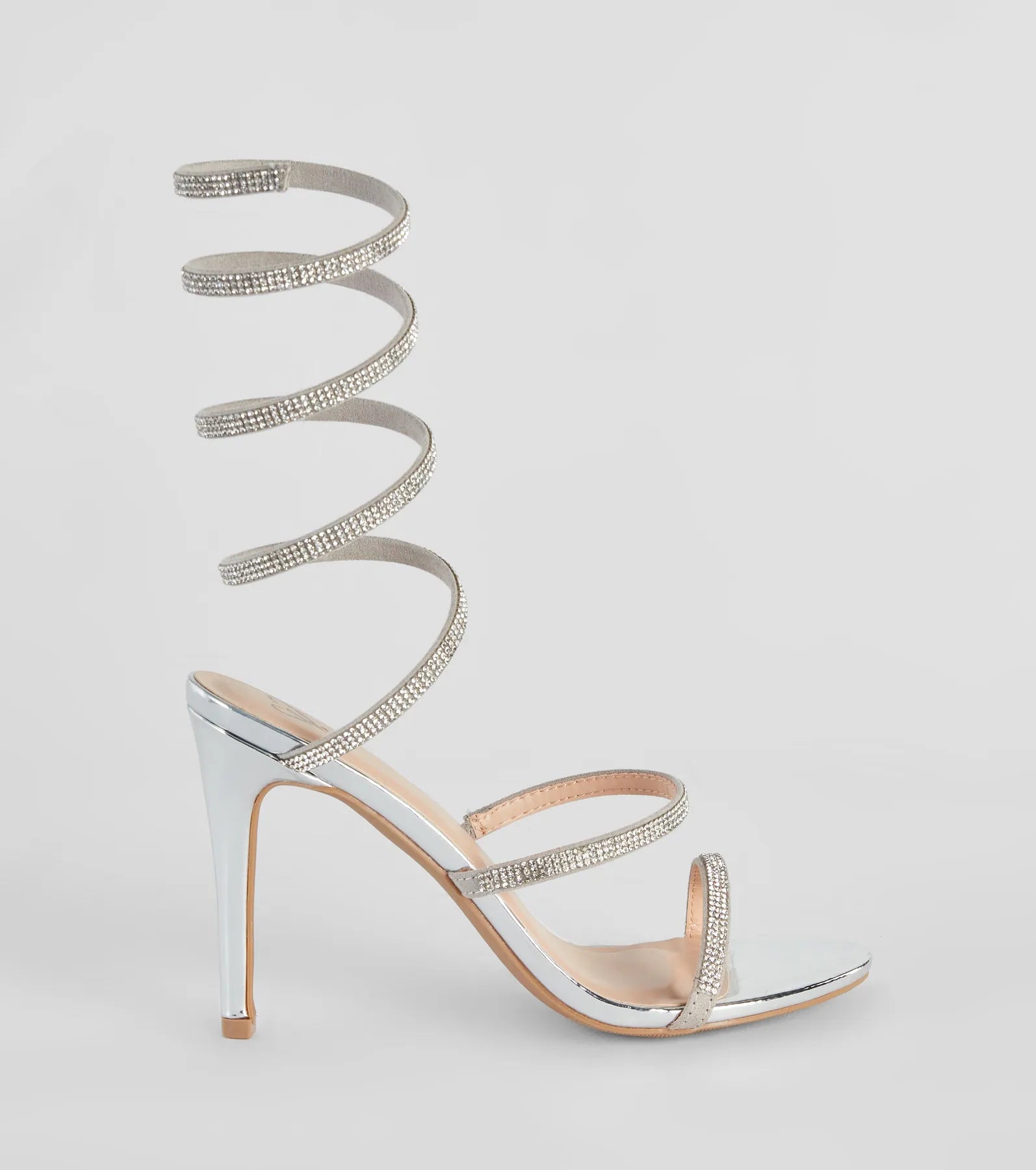 Fancy Feet Spiral Stiletto Heels - Image 2