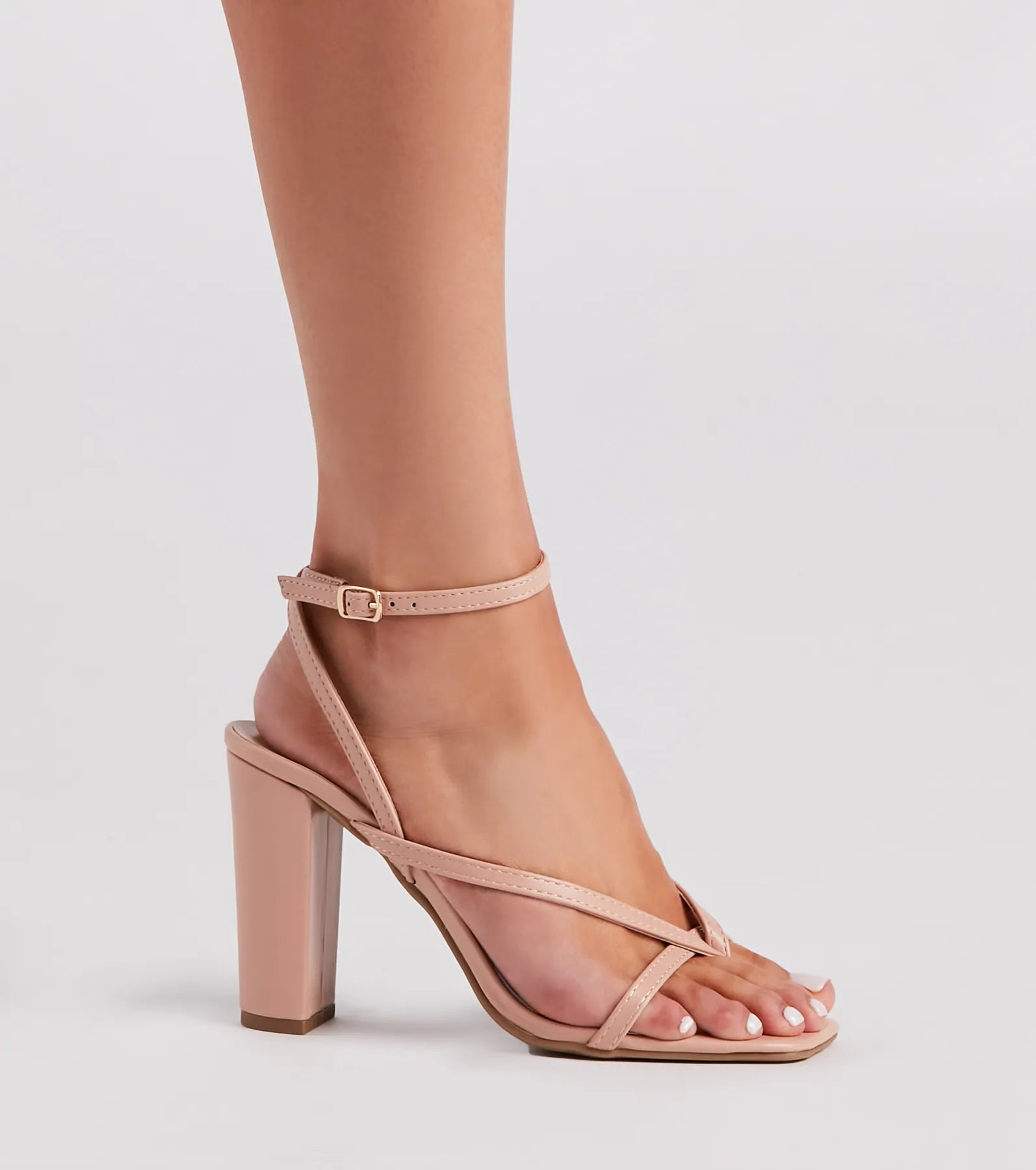 Keep It Eye-Catching Strappy Heels - Image 3