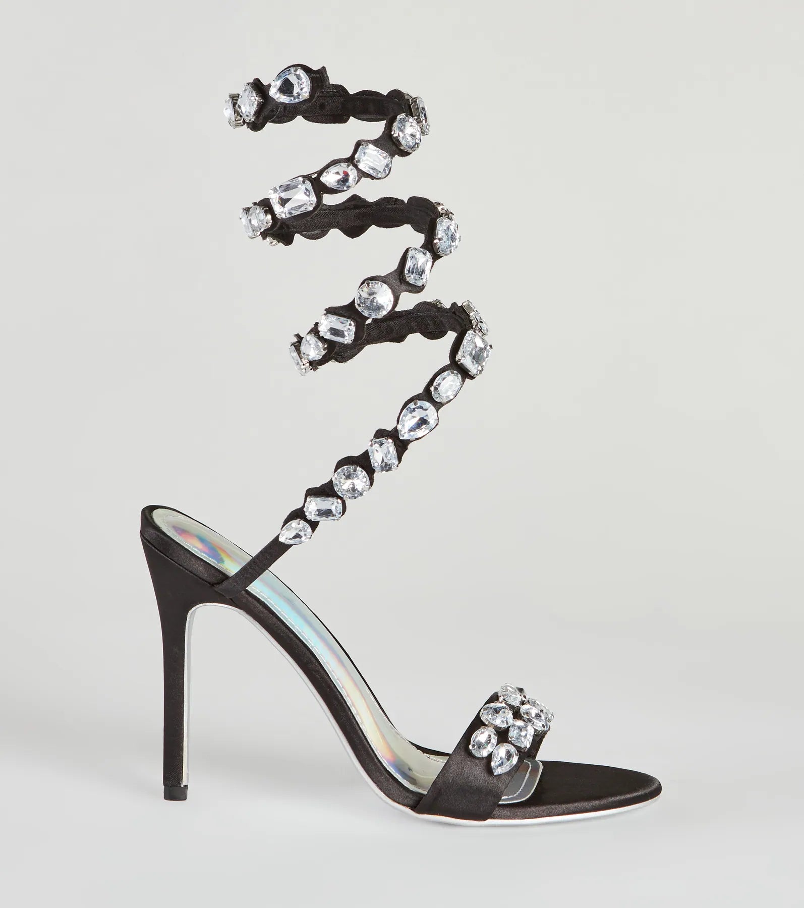 I Like Big Gems Spiral Stiletto Heels - Image 2