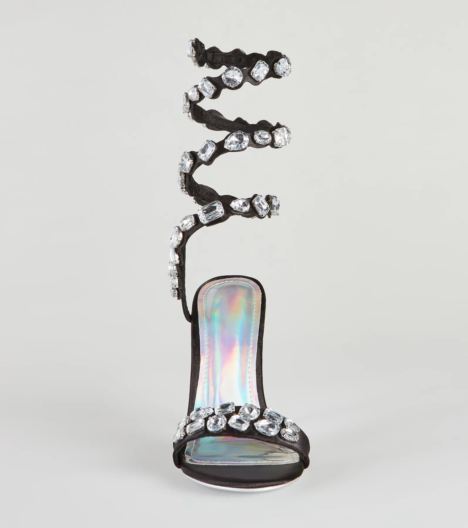 I Like Big Gems Spiral Stiletto Heels - Image 3