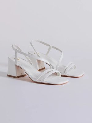 Chic Strut Marabou Feather Satin Pumps