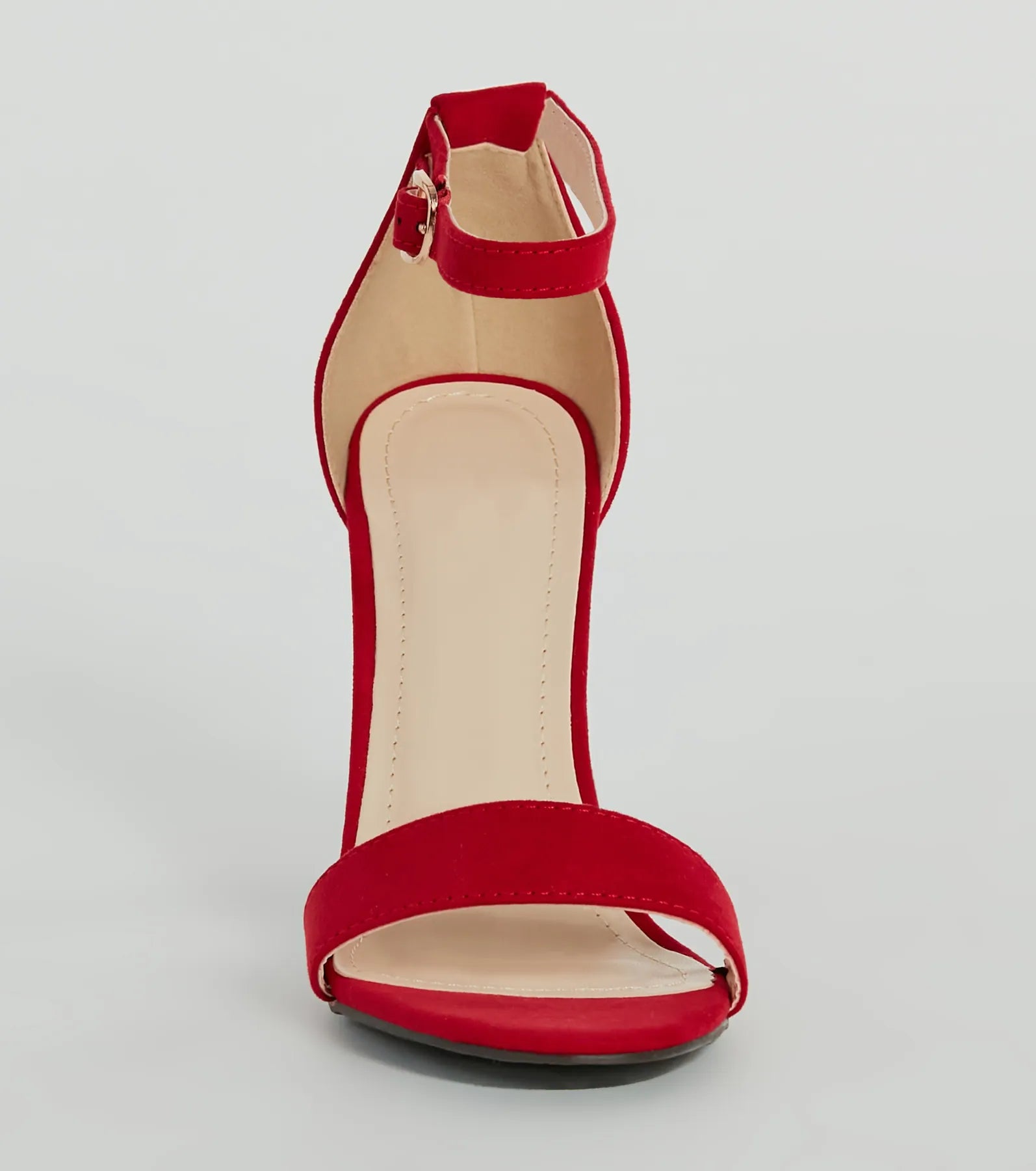 Day To Night Basic Micro Suede Block Heels - Image 3