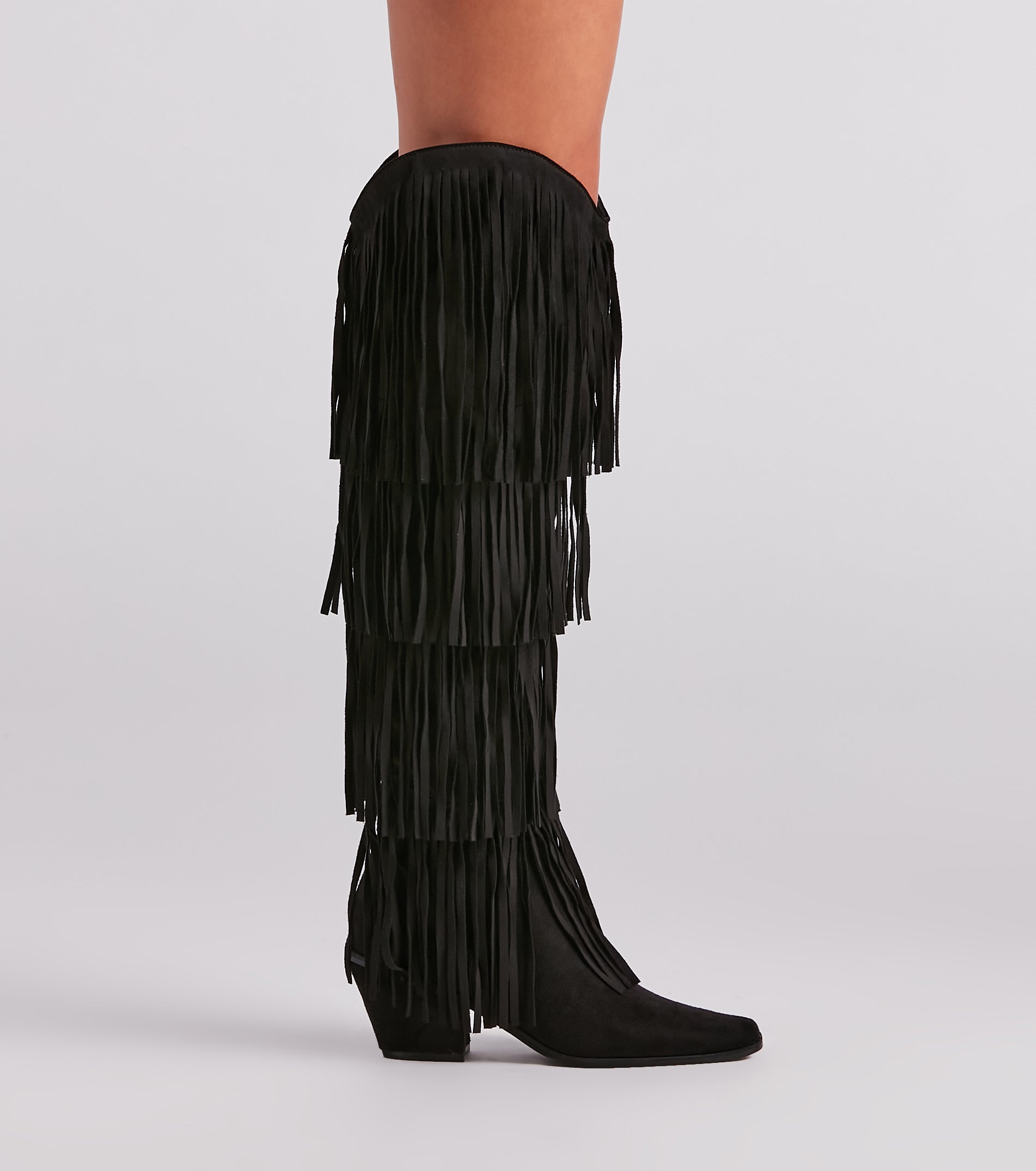 Shake It Off Fringe Cowgirl Boots - Image 3