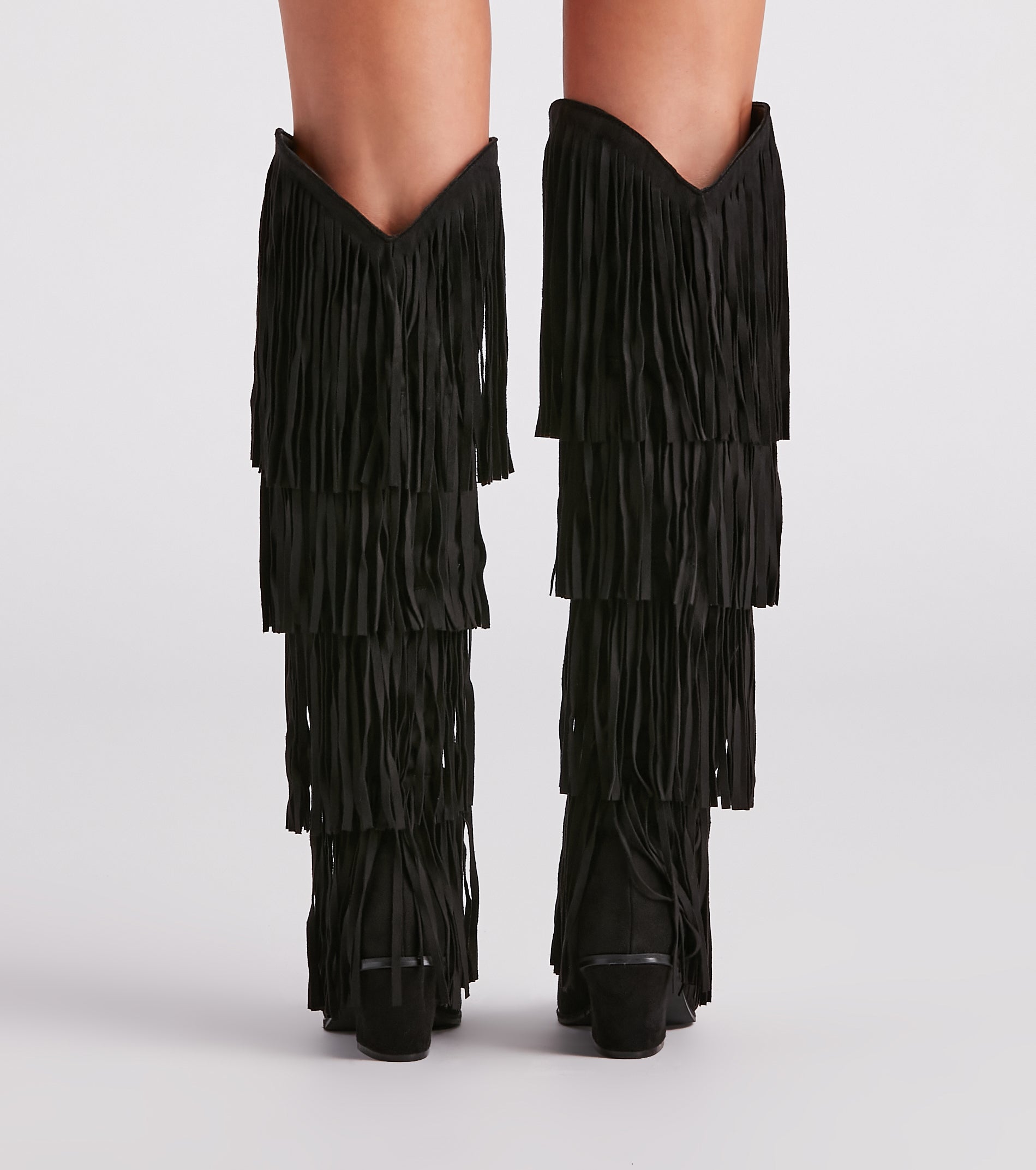 Shake It Off Fringe Cowgirl Boots - Image 4