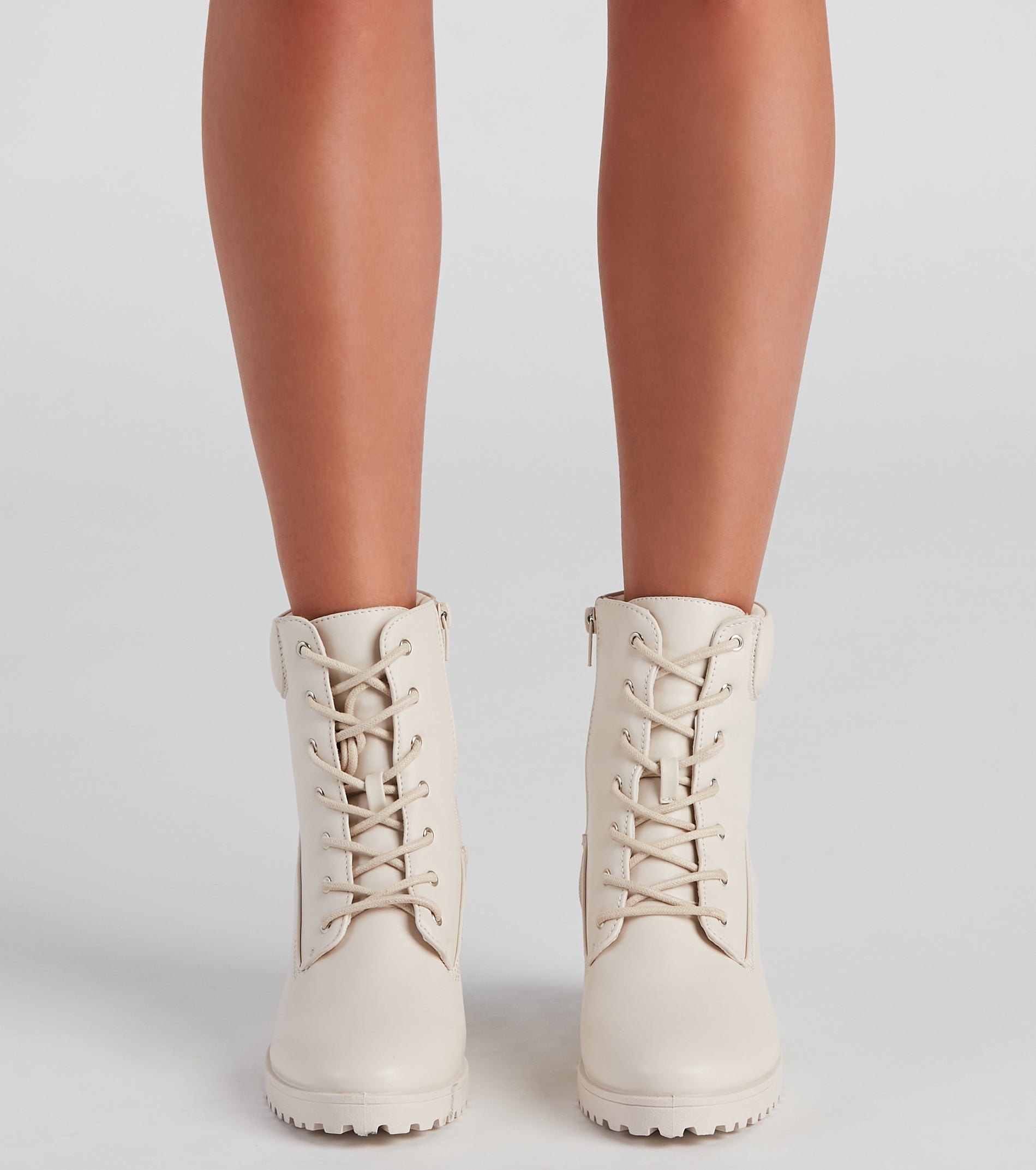 Love That Look Lace-Up Booties - Image 2