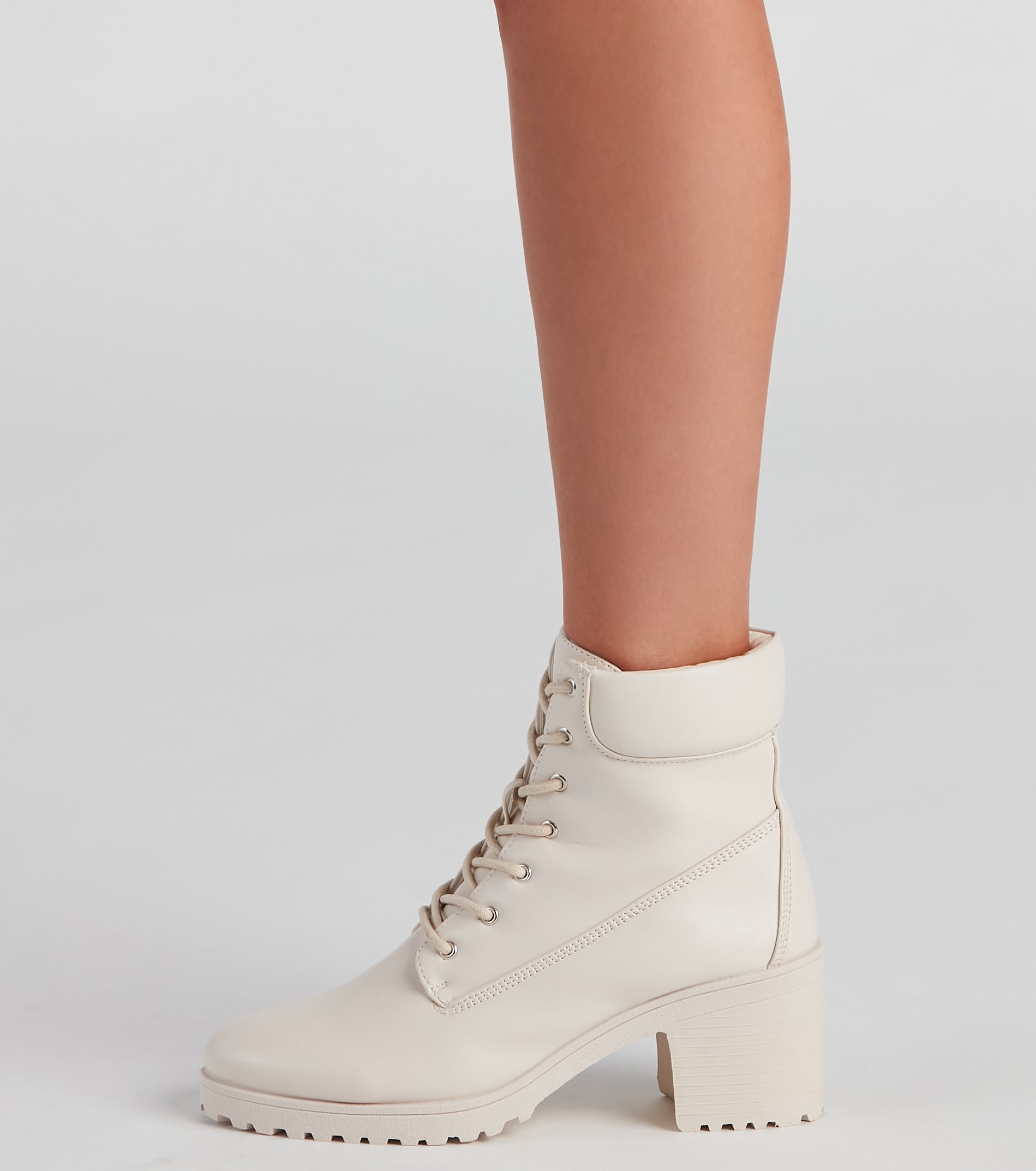 Love That Look Lace-Up Booties - Image 3