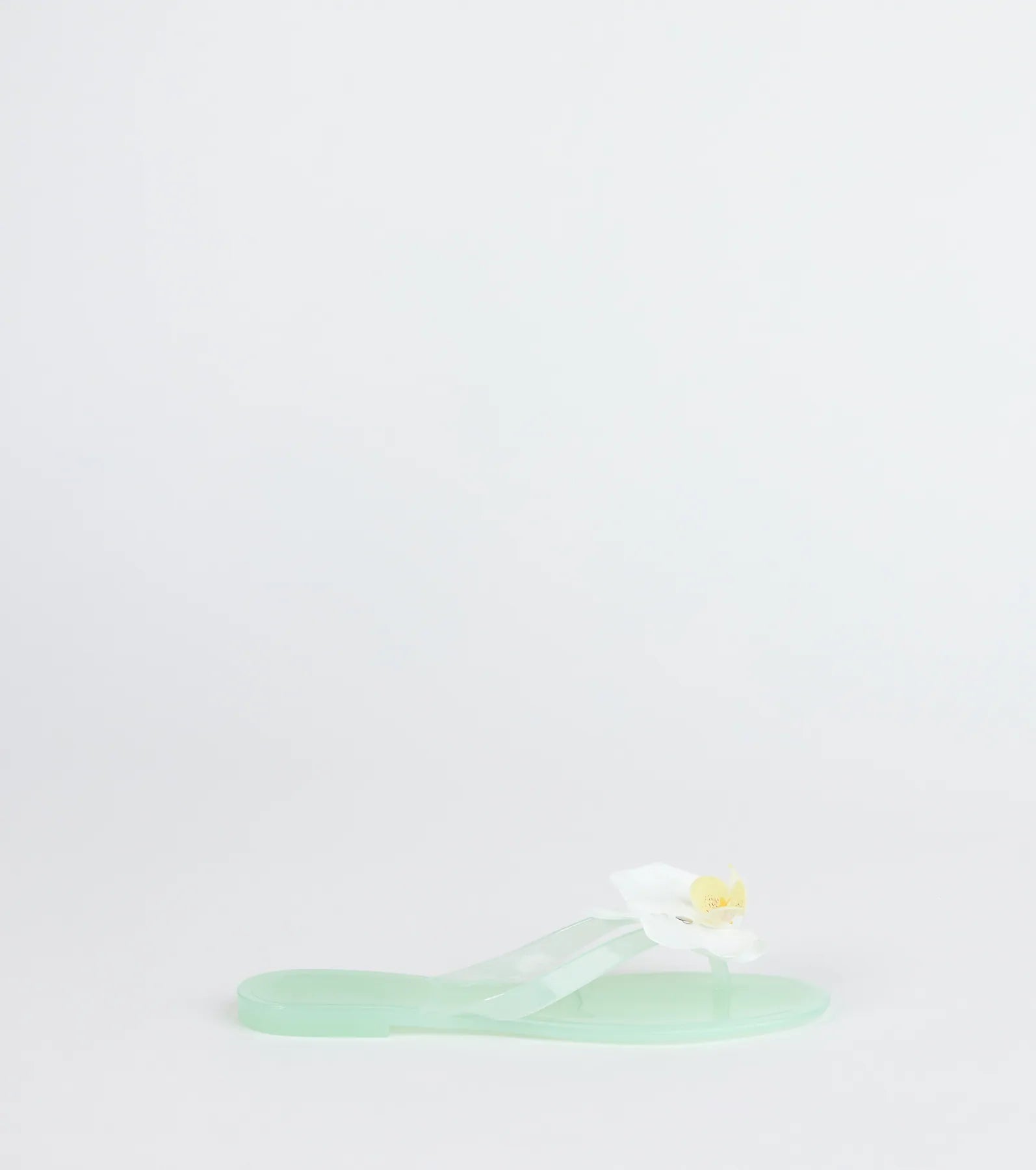 On Vacay Flower Strap Jelly Sandals - Image 2