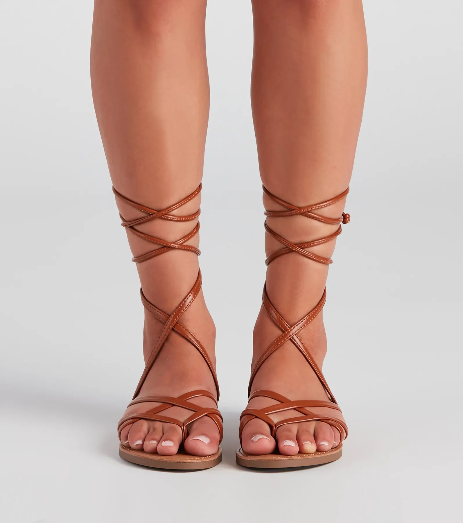 Up My Alley Lace-Up Sandals - Image 5