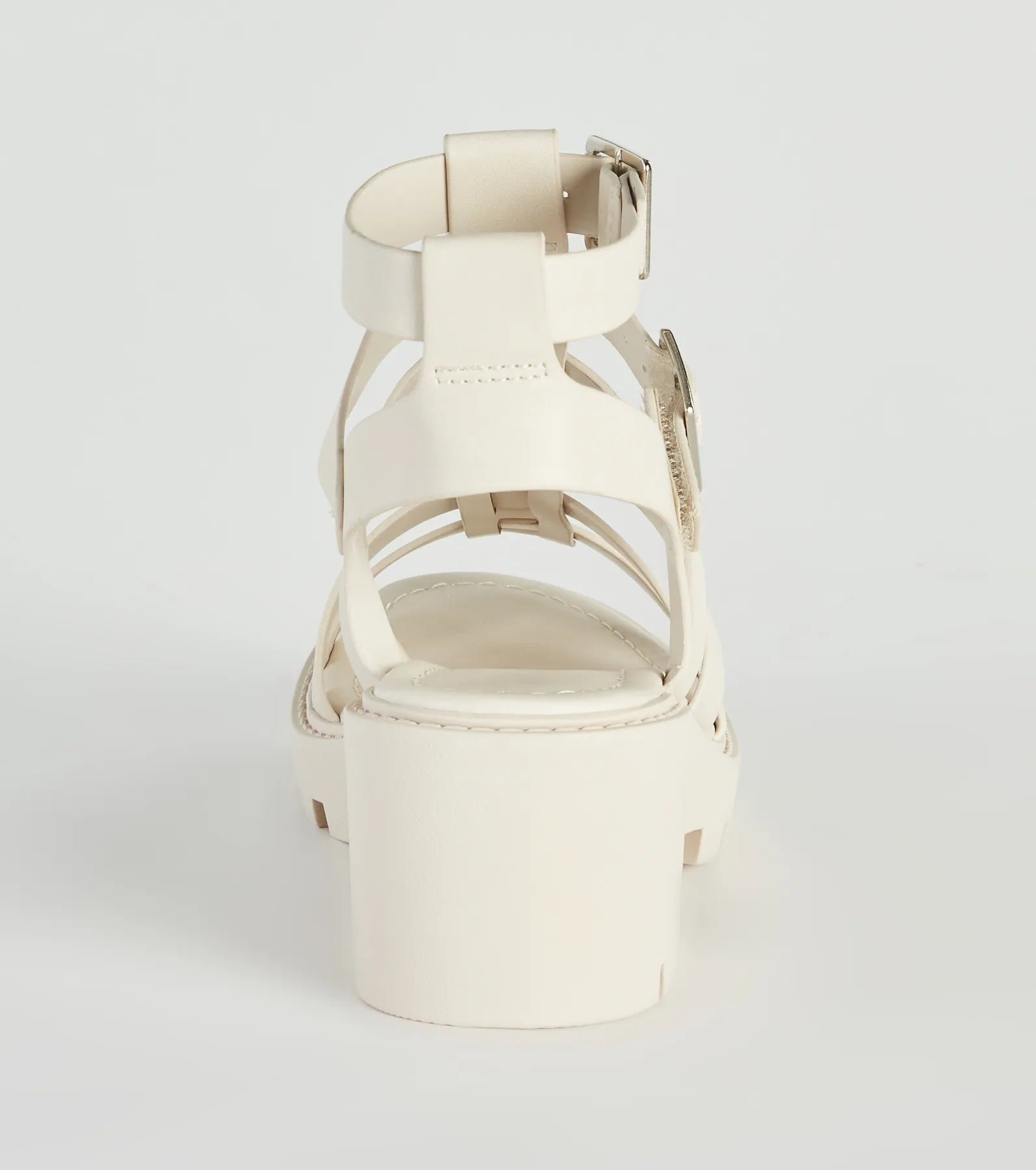 Catch Of The Day Caged Lug Sandals - Image 4