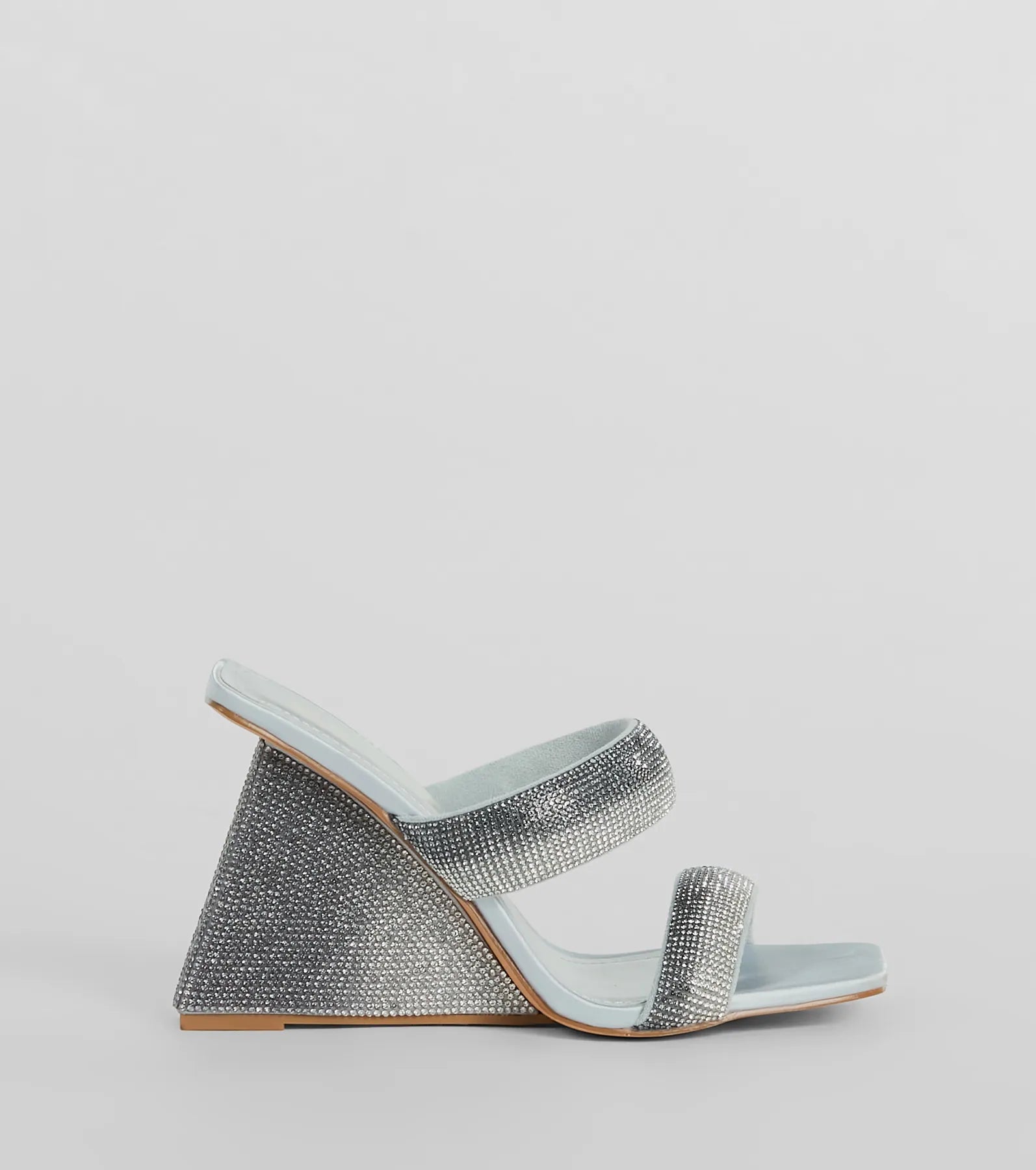 Shine In The Night Ombre Rhinestone Wedges - Image 2